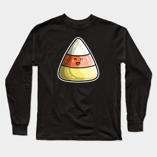 Kawaii Cute Candy Corn Long Sleeve T-Shirt